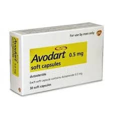Avodart Dutasteride 0.5mg Soft Capsules Oral Hair Loss Treatment