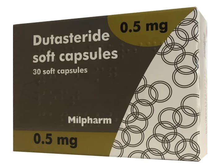 Dutasteride 0.5mg Soft Capsules Oral Hair Loss Treatment product image