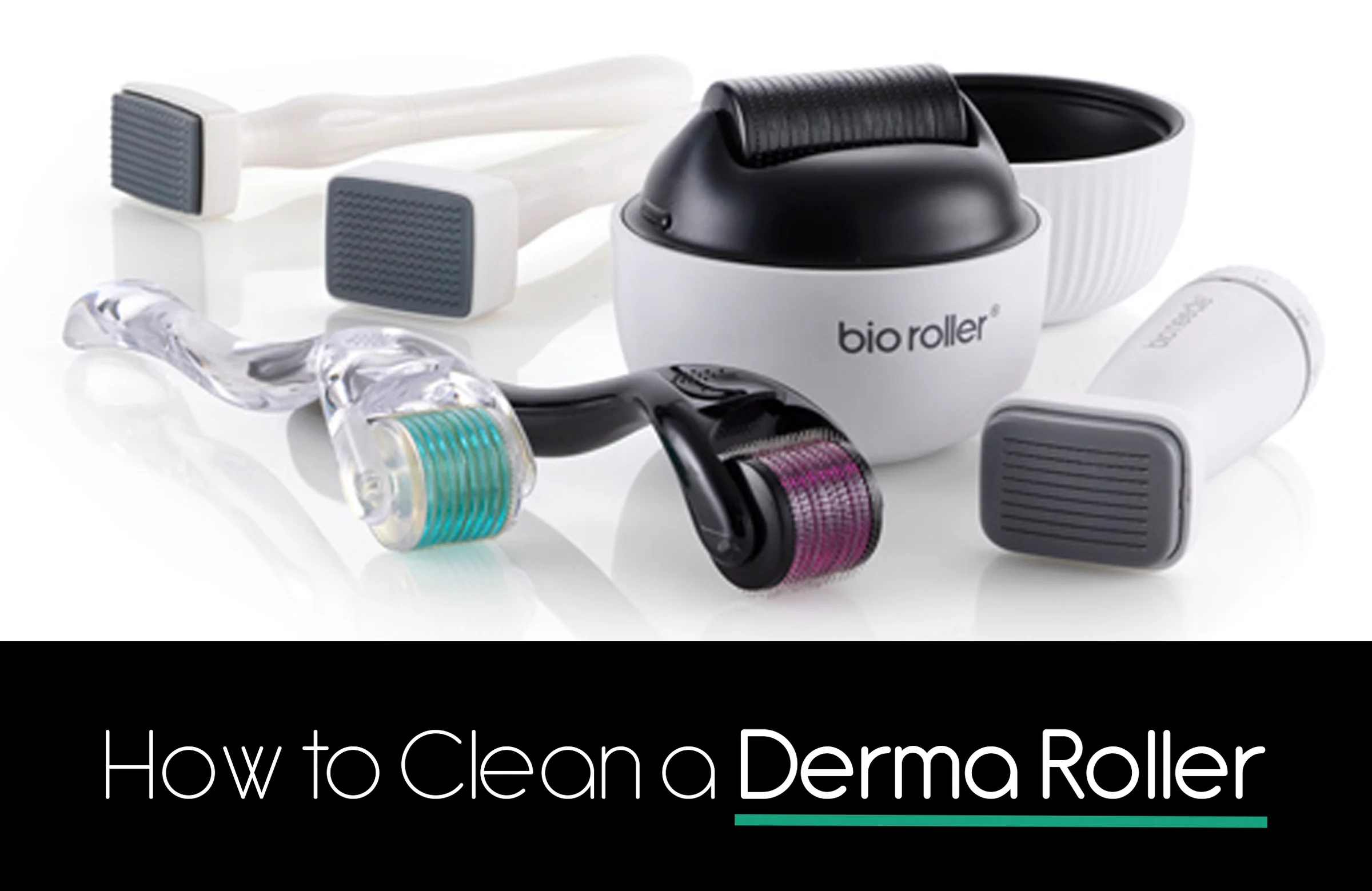 How to clean a derma roller, isopropyl alcohol soak method UK guide