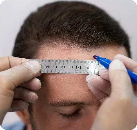 Surgeon discussing aftercare